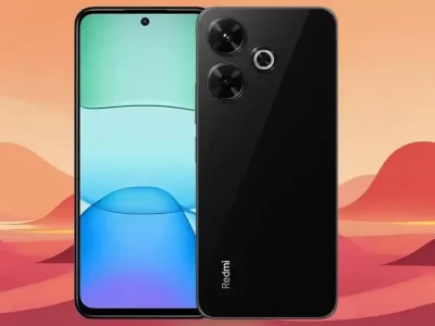 Xiaomi Redmi 13C 5G negro, con triple cámara y logo Redmi