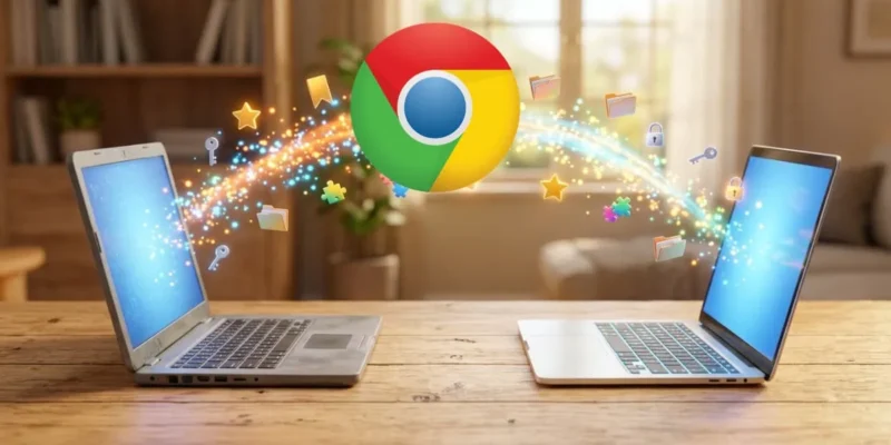 Cómo pasar Google Chrome a otro ordenador sin perder nada