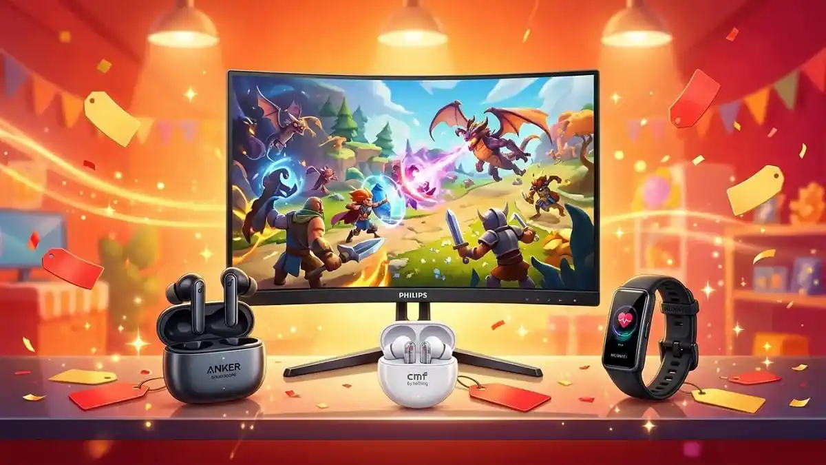Ofertas de la semana en Amazon: monitor Philips Evnia, auriculares Soundcore y CMF y pulsera Huawei en un escaparate de rebajas