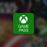 Logo de Xbox Game Pass sobre imagen de LEGO Star Wars